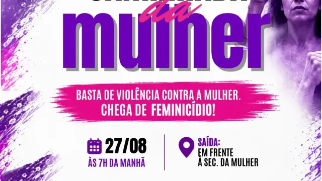CAMINHADA DA MULHER | AGOSTO LILÁS